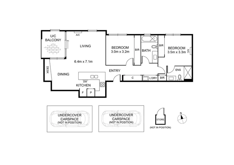 Floorplan of Homely apartment listing, 4/109-111 Addison Street, Elwood VIC 3184