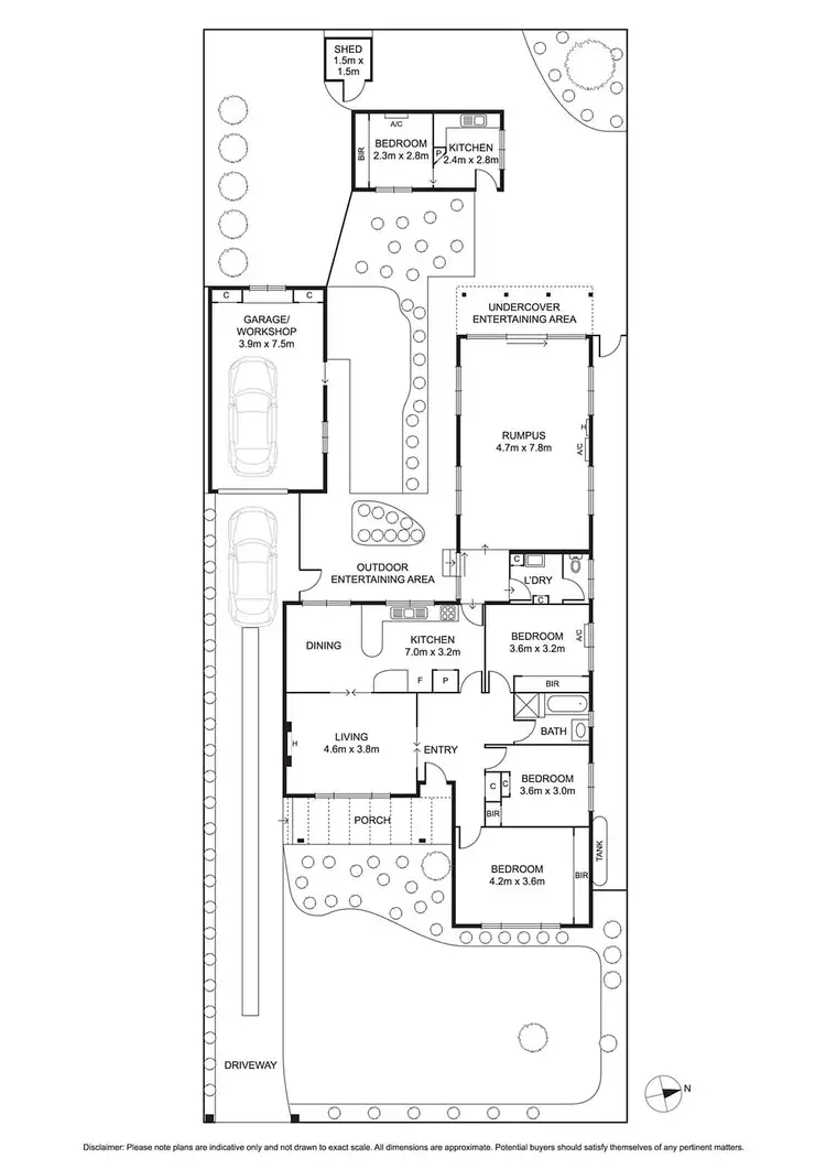Floorplan of Homely house listing, 3 Joan Street, Moorabbin VIC 3189