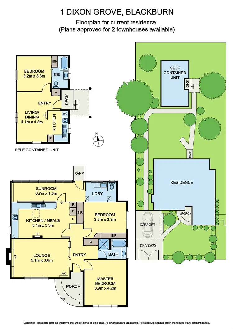 Floorplan of Homely house listing, 1 Dixon Grove, Blackburn VIC 3130