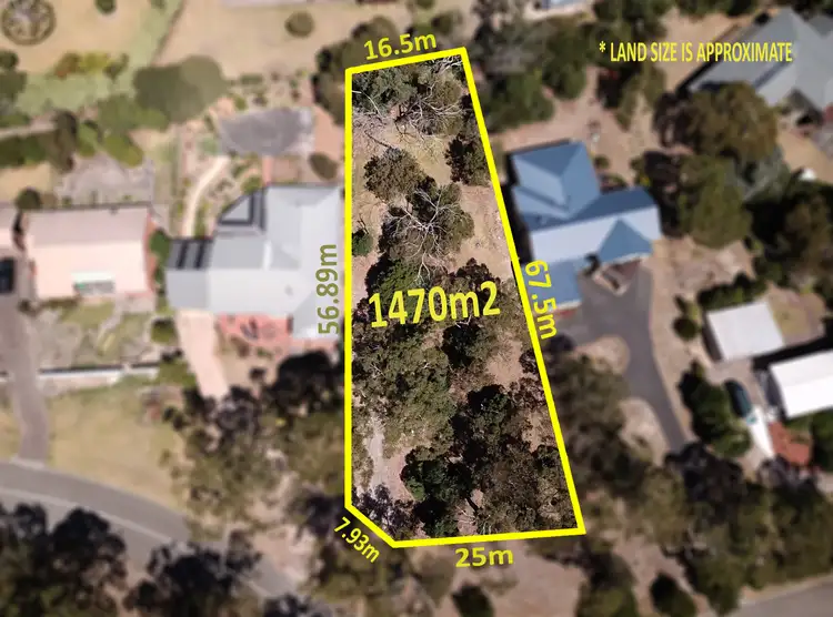 Floorplan of Homely land listing, 41 Anne Drive, Dromana VIC 3936