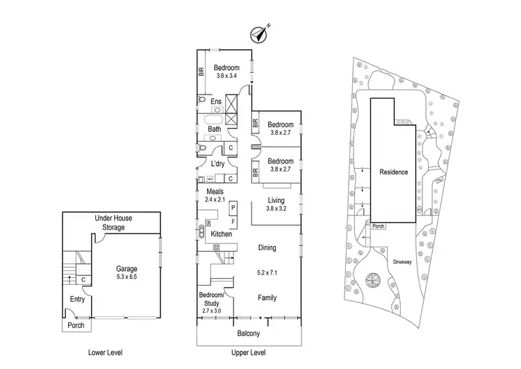 Floorplan of Homely house listing, 4 Mercedes Court, Rosanna VIC 3084