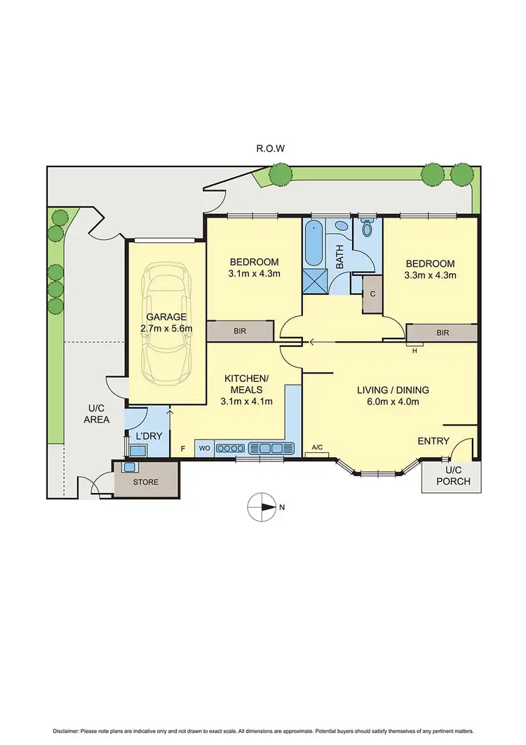 Floorplan of Homely unit listing, 3/28 Main Street, Blackburn VIC 3130
