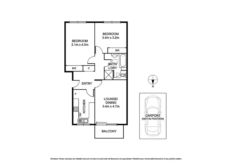 Floorplan of Homely apartment listing, 3/29 Barrington Avenue, Kew VIC 3101