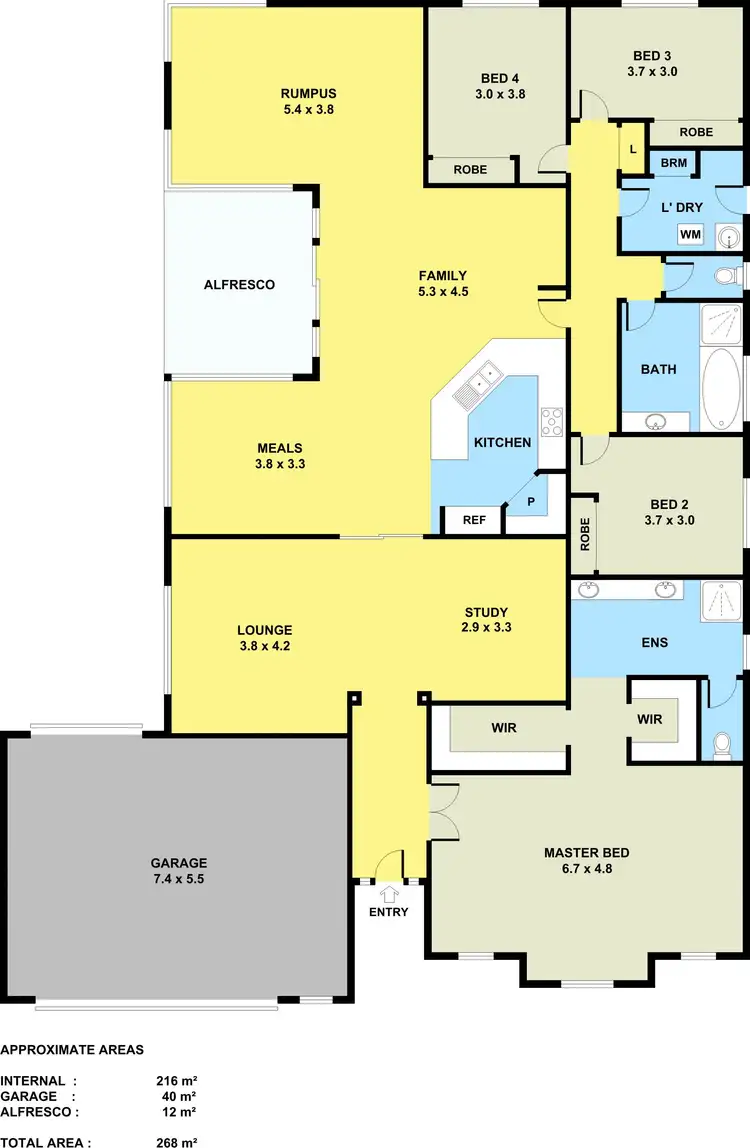Floorplan of Homely house listing, 8 Drysdale Court, Croydon Hills VIC 3136