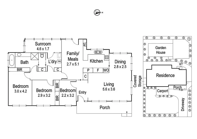 Floorplan of Homely house listing, 5 Hendersons Road, Viewbank VIC 3084