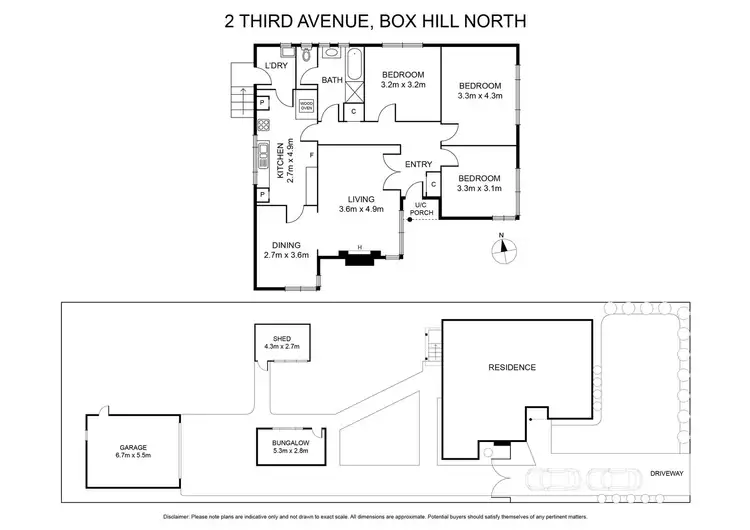 Floorplan of Homely house listing, 2 Third Avenue, Box Hill North VIC 3129