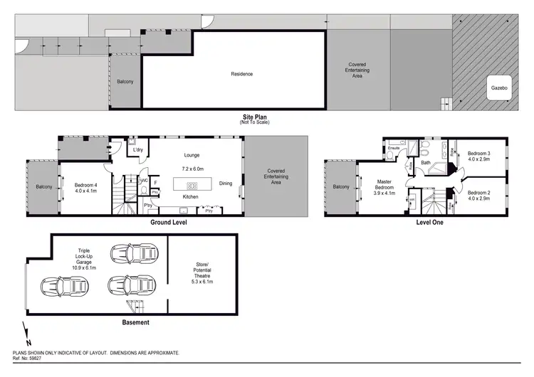 Floorplan of Homely house listing, 63 Manahan  Street, Condell Park NSW 2200