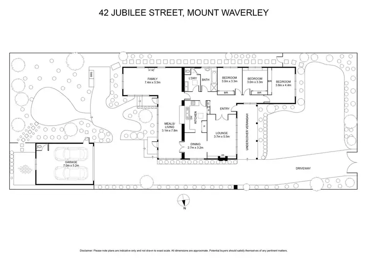 Floorplan of Homely house listing, 42 Jubilee Street, Mount Waverley VIC 3149