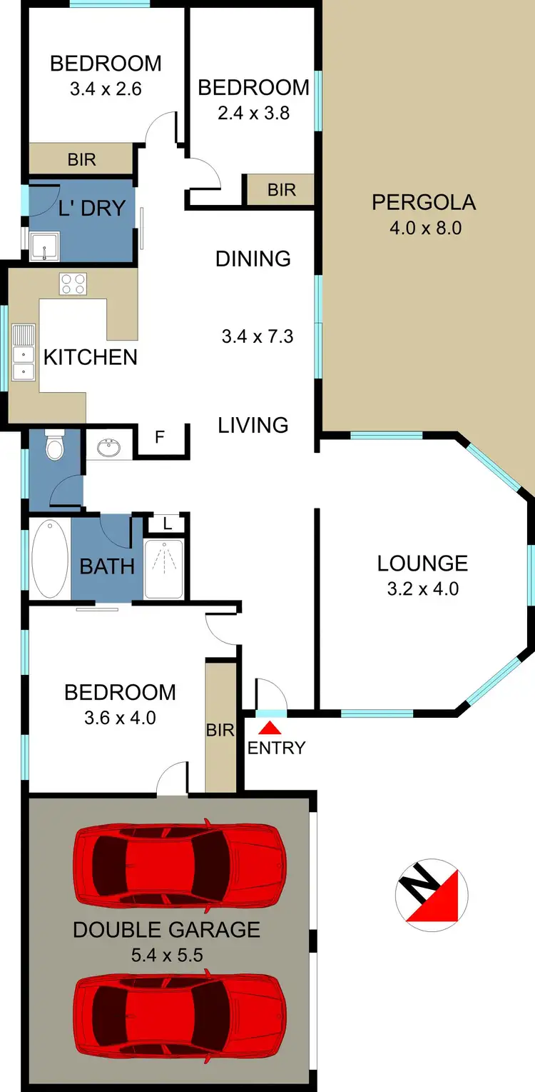 Floorplan of Homely house listing, 17 Doris Place, Emerton NSW 2770