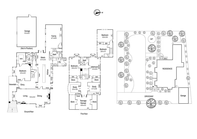 Floorplan of Homely house listing, 24 Maltravers Road, Eaglemont VIC 3084