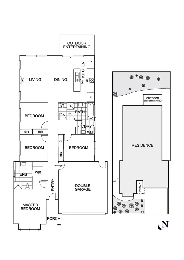 Floorplan of Homely house listing, 10 Holding Way, Doreen VIC 3754