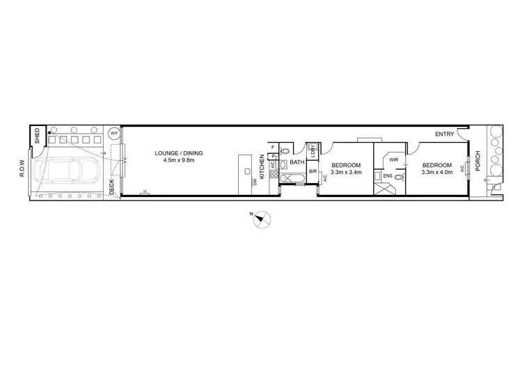 Floorplan of Homely house listing, 137 Albert Street, Port Melbourne VIC 3207