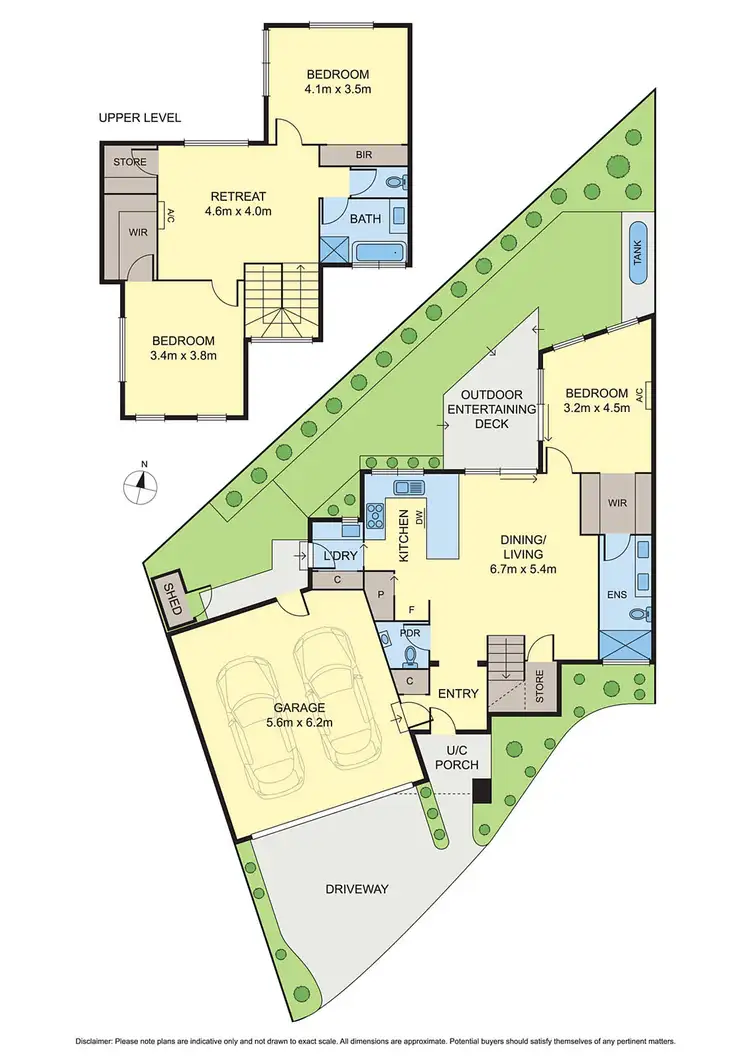 Floorplan of Homely townhouse listing, 3/5 Valma Court, Forest Hill VIC 3131