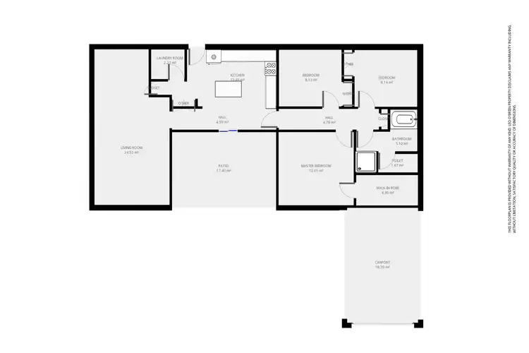 Floorplan of Homely townhouse listing, 2/6 Brand Street, Sale VIC 3850