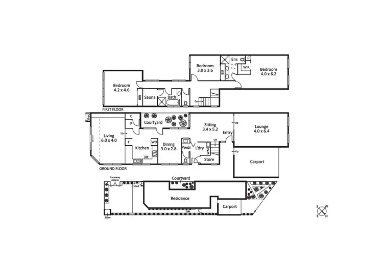 Floorplan of Homely house listing, 10A Deakin Street, St Kilda West VIC 3182