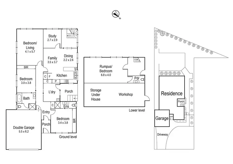 Floorplan of Homely house listing, 50 Graham Road, Viewbank VIC 3084