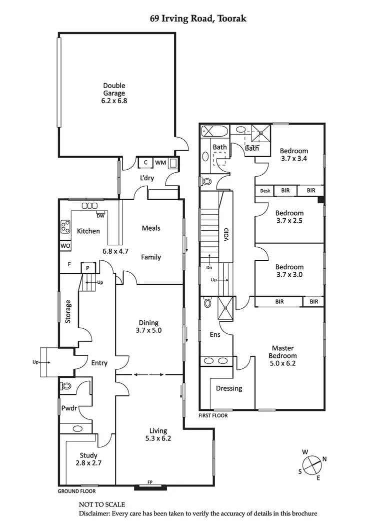 Floorplan of Homely house listing, 69 Irving Road, Toorak VIC 3142