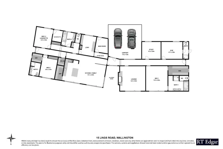 Floorplan of Homely rural property listing, 11-19 Lings Road, Wallington VIC 3221