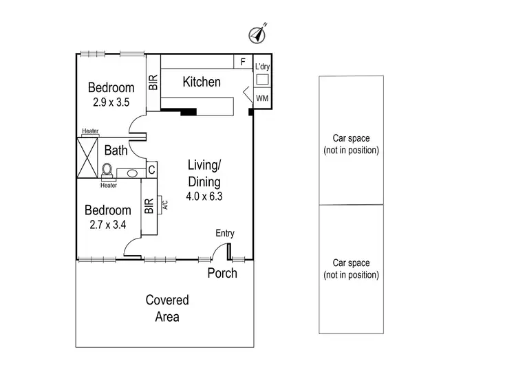 Floorplan of Homely apartment listing, 6/136 Ernest Jones Drive, Macleod VIC 3085