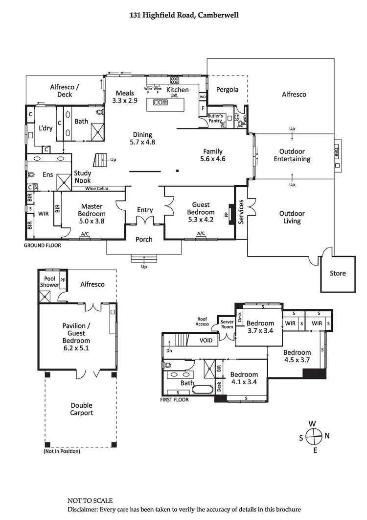 Floorplan of Homely house listing, 131 Highfield Road, Camberwell VIC 3124