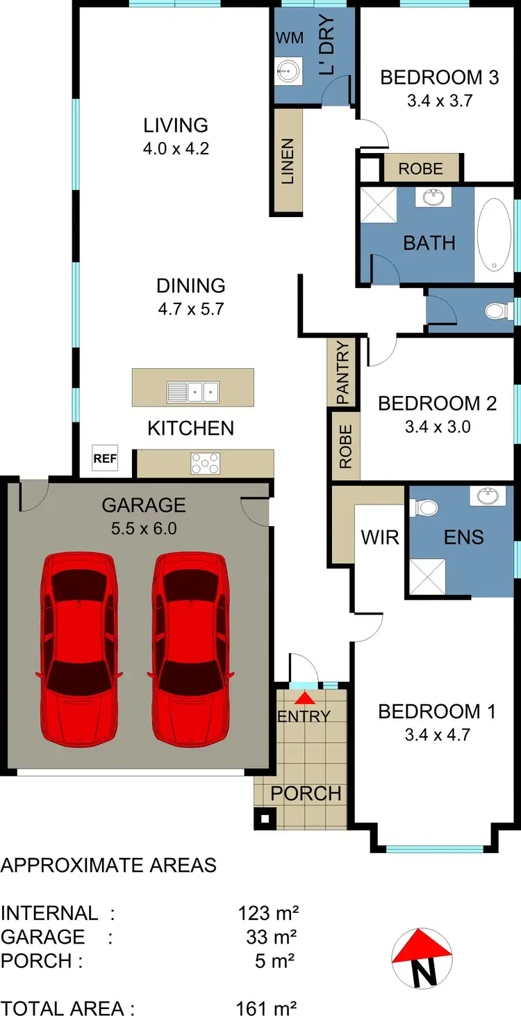 Floorplan of Homely house listing, 50 Daybreak Vista, Mickleham VIC 3064