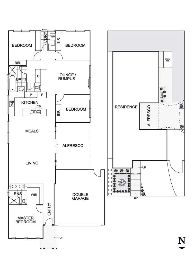 Floorplan of Homely house listing, 40 Preserve Circuit, Doreen VIC 3754
