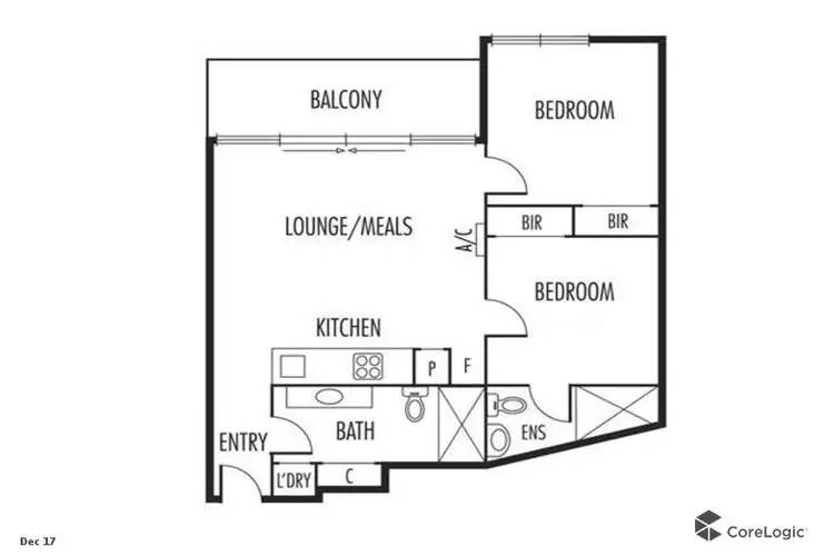 Floorplan of Homely apartment listing, 905/673 La Trobe Street, Docklands VIC 3008