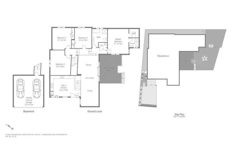 Floorplan of Homely townhouse listing, 4/8 Collaroy Avenue, Peakhurst NSW 2210