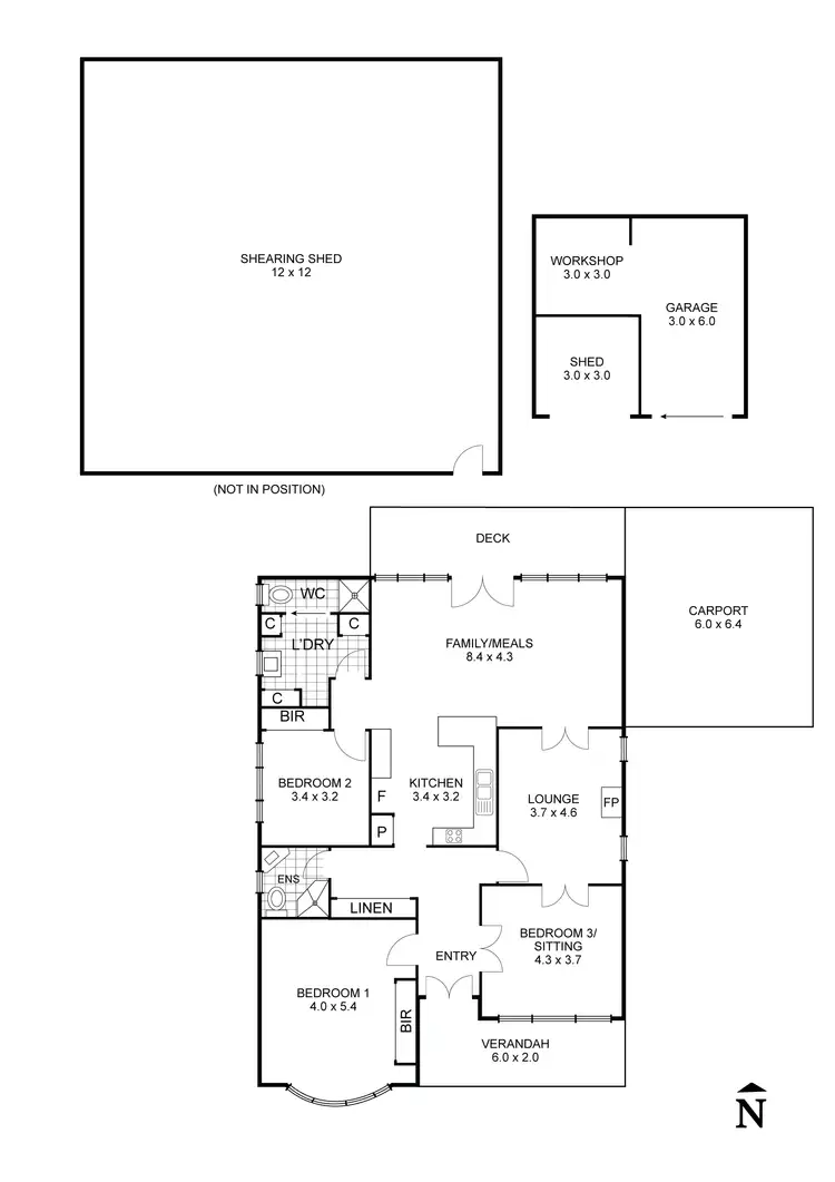 Floorplan of Homely house listing, 85 Allandale Road, Strath Creek VIC 3658