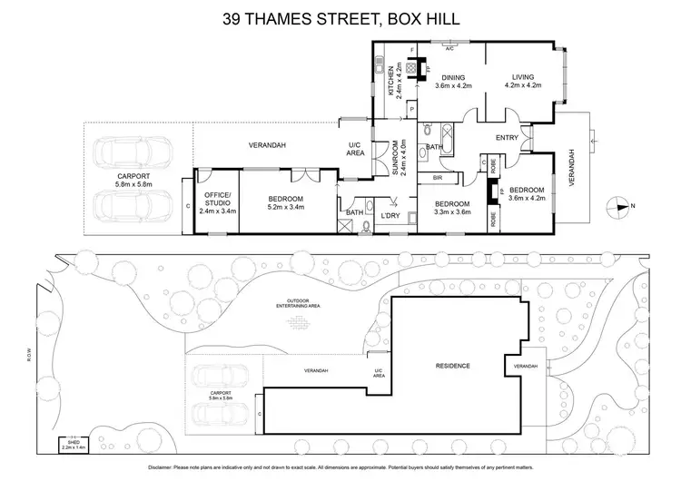Floorplan of Homely house listing, 39 Thames Street, Box Hill VIC 3128