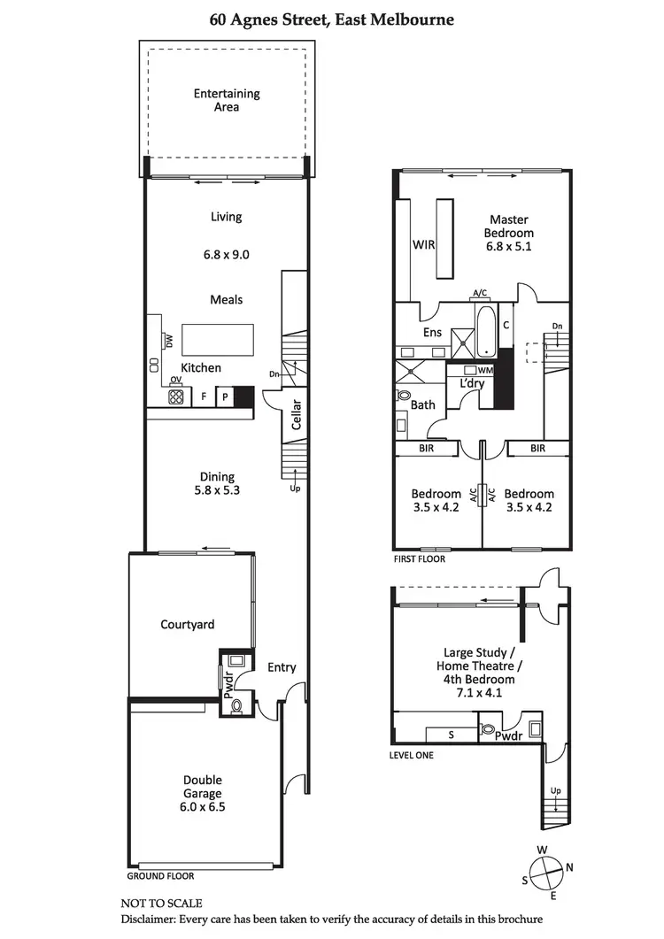 Floorplan of Homely house listing, 60 Agnes Street, East Melbourne VIC 3002