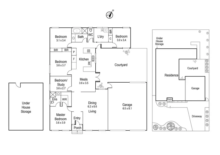 Floorplan of Homely house listing, 125 Rutherford Road, Viewbank VIC 3084
