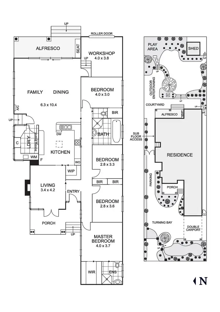 Floorplan of Homely house listing, 43 Williams Road, Blackburn VIC 3130