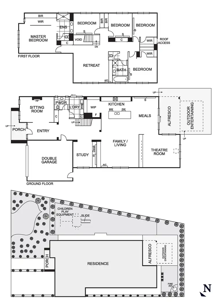 Floorplan of Homely house listing, 3 Dalwhinnie Close, Mernda VIC 3754