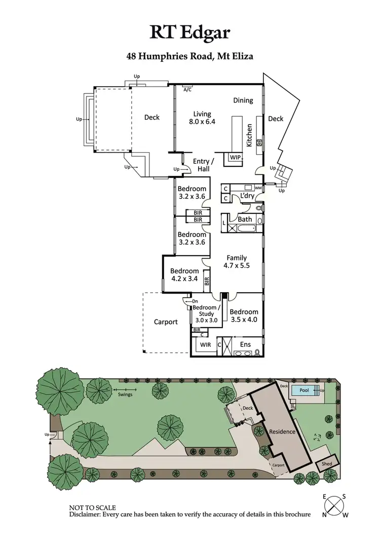 Floorplan of Homely house listing, 48 Humphries Road, Mount Eliza VIC 3930