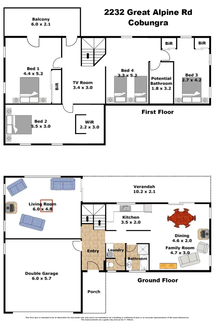 Floorplan of Homely house listing, 3/2232 Great Alpine Road, Cobungra VIC 3898