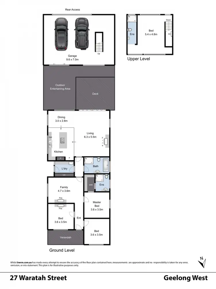 Floorplan of Homely house listing, 27 Waratah Street, Geelong West VIC 3218