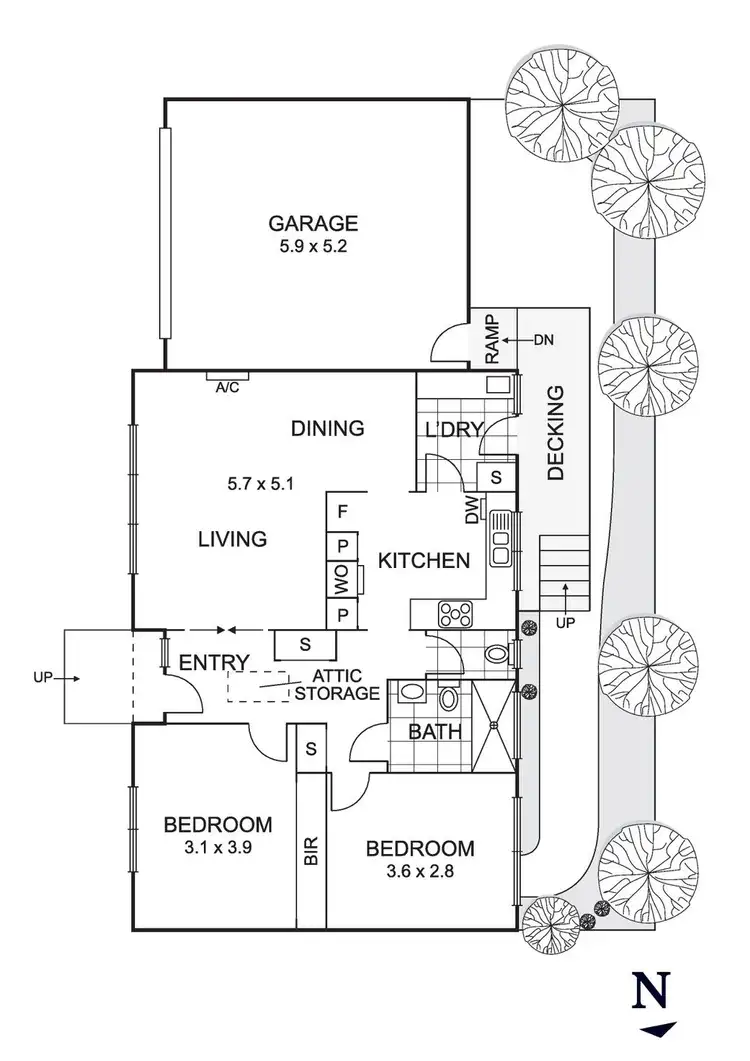 Floorplan of Homely unit listing, 21/114 Shannon Street, Box Hill North VIC 3129