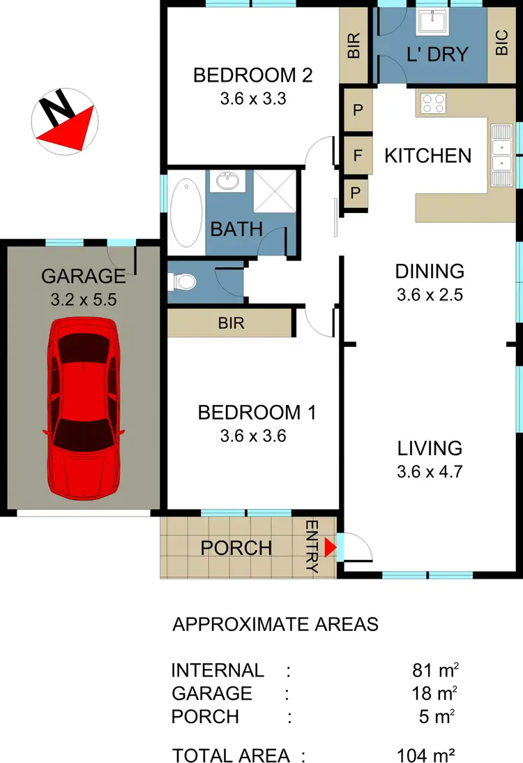 Floorplan of Homely house listing, 28 Scammell Crescent, Torquay VIC 3228