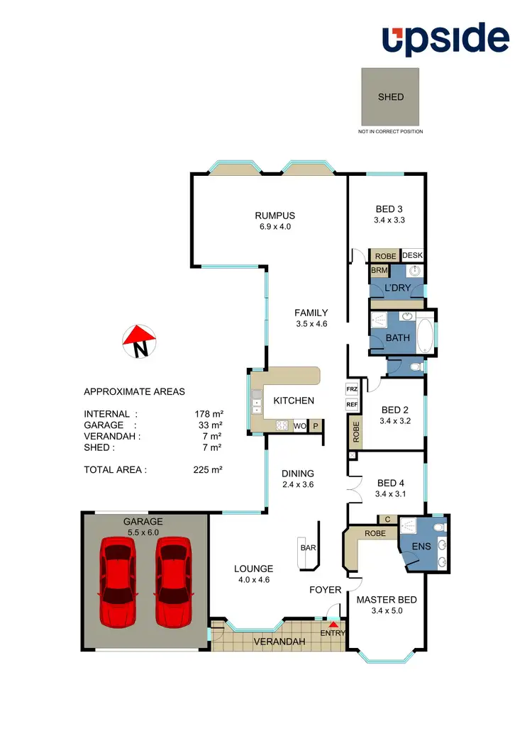 Floorplan of Homely house listing, 2 Royal Terrace, Craigieburn VIC 3064