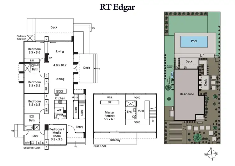 Floorplan of Homely house listing, 8 Swan Parade, St Leonards VIC 3223