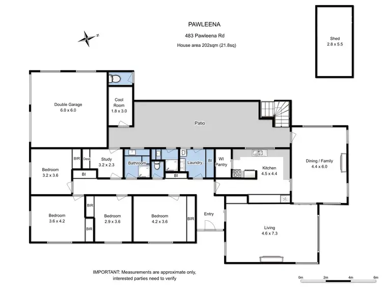 Floorplan of Homely house listing, 453 Pawleena Road, Sorell TAS 7172