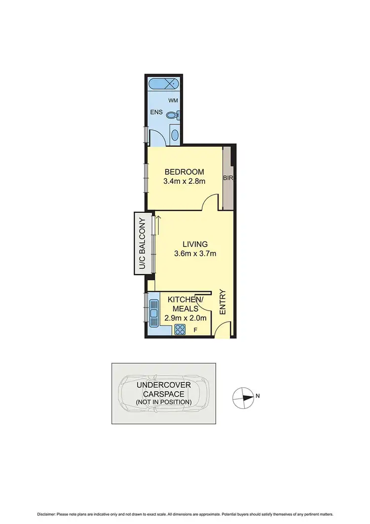 Floorplan of Homely apartment listing, 1/1 Armadale Street, Armadale VIC 3143