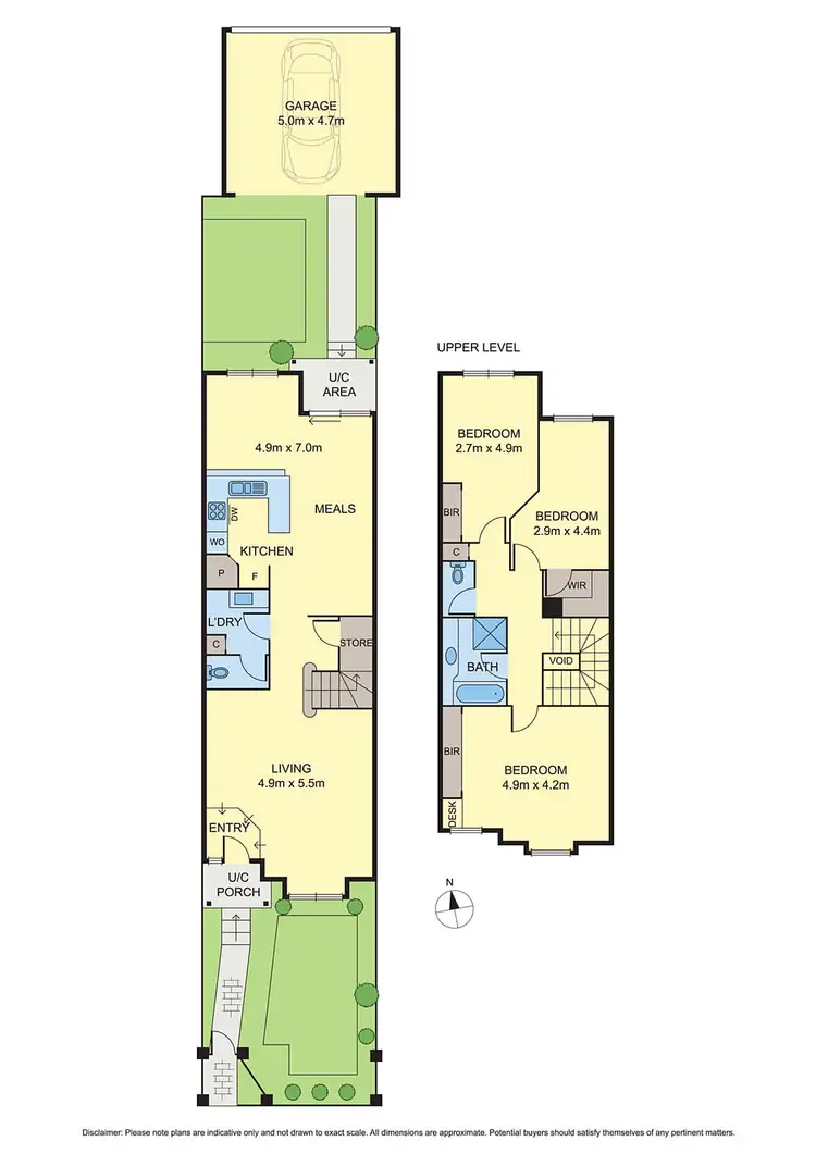 Floorplan of Homely townhouse listing, 9/1277-1279 Centre Road, Oakleigh South VIC 3167