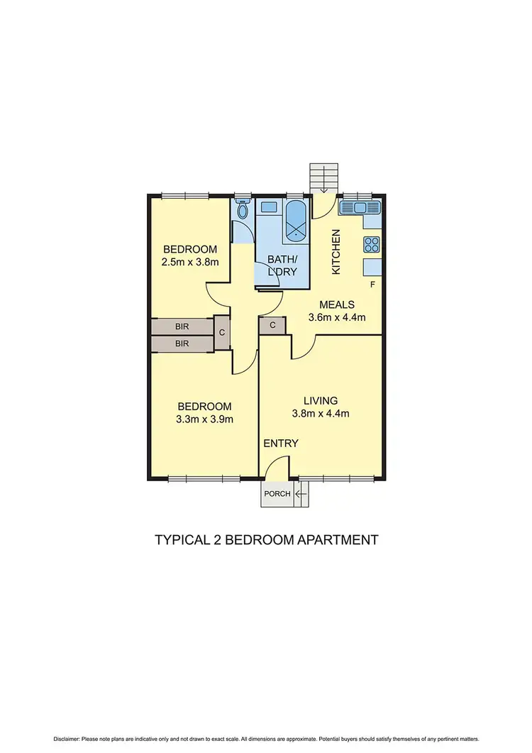 Floorplan of Homely block of units listing, 1-7/53 Royal Avenue, Springvale VIC 3171