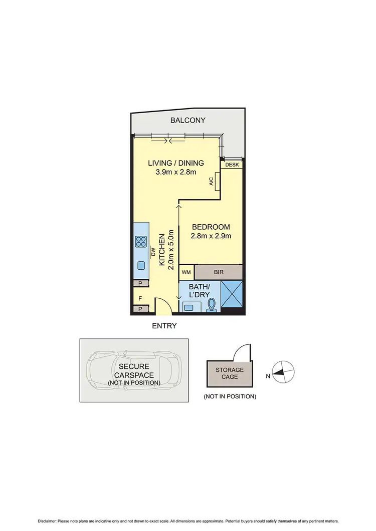 Floorplan of Homely apartment listing, 213/19-21 Hanover Street, Oakleigh VIC 3166