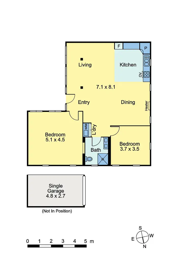 Floorplan of Homely apartment listing, 1/25 Queensberry Place, Carlton VIC 3053