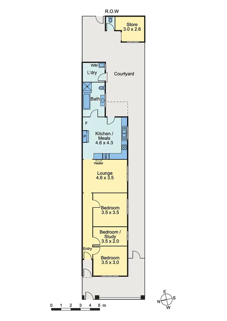 Floorplan of Homely house listing, 42 Ashmore Street, Brunswick VIC 3056