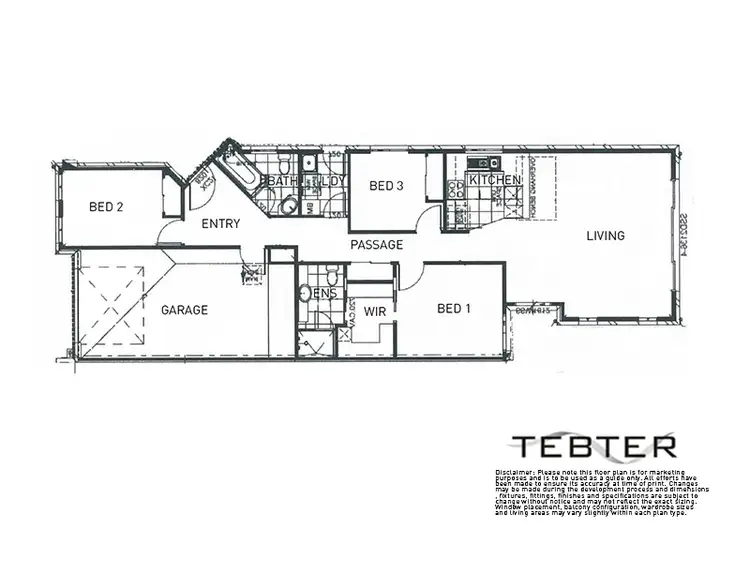 Floorplan of Homely unit listing, 9/11-15 Silverdale Drive, Darley VIC 3340