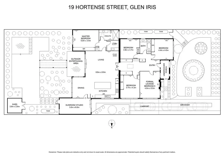 Floorplan of Homely house listing, 19 Hortense Street, Glen Iris VIC 3146